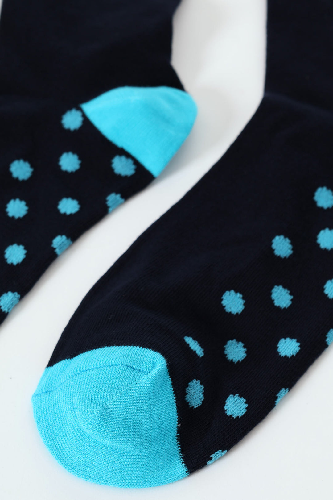 Foot Spots Anklet Socks - Navy/Blue