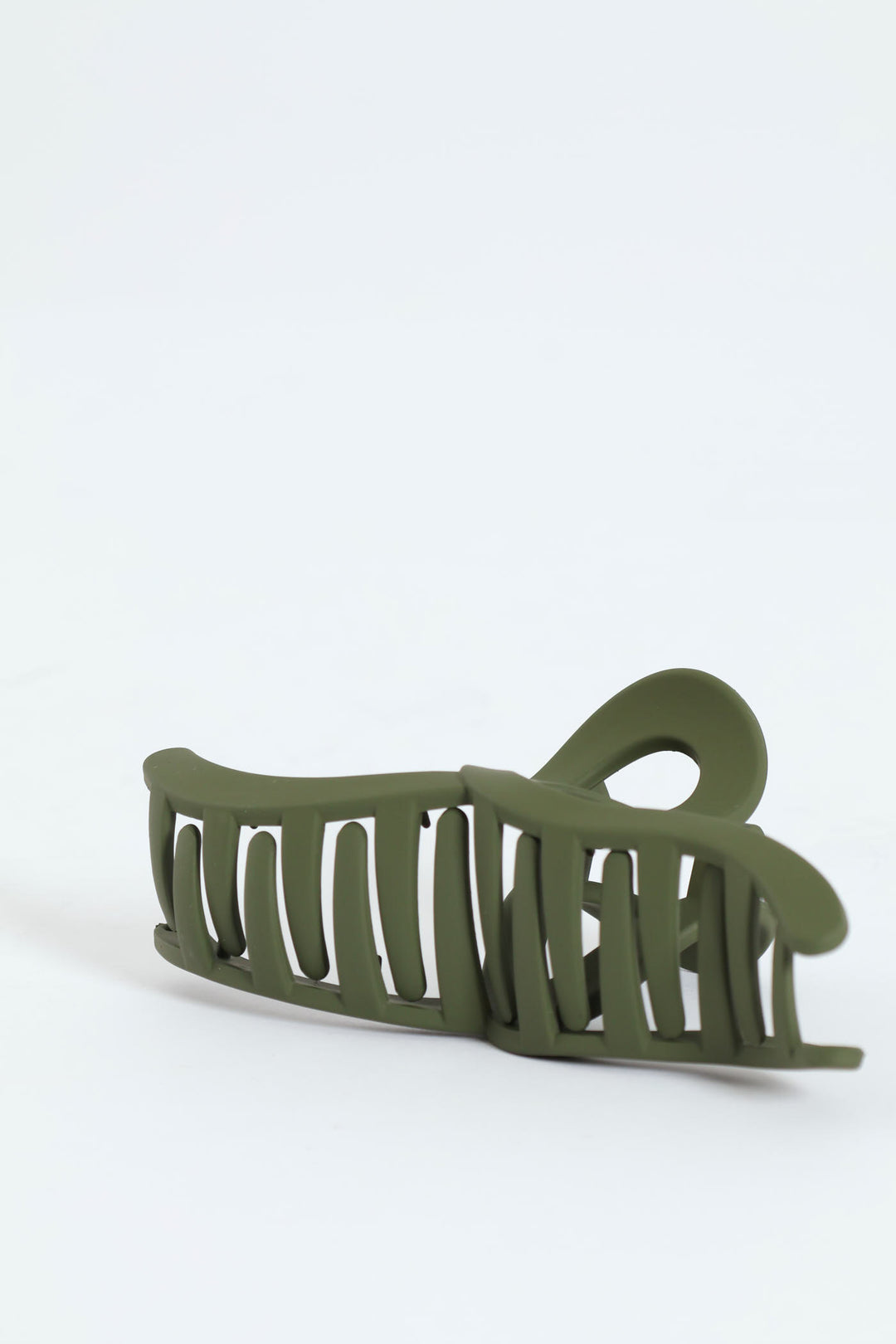 Matte Hair Clip - Green