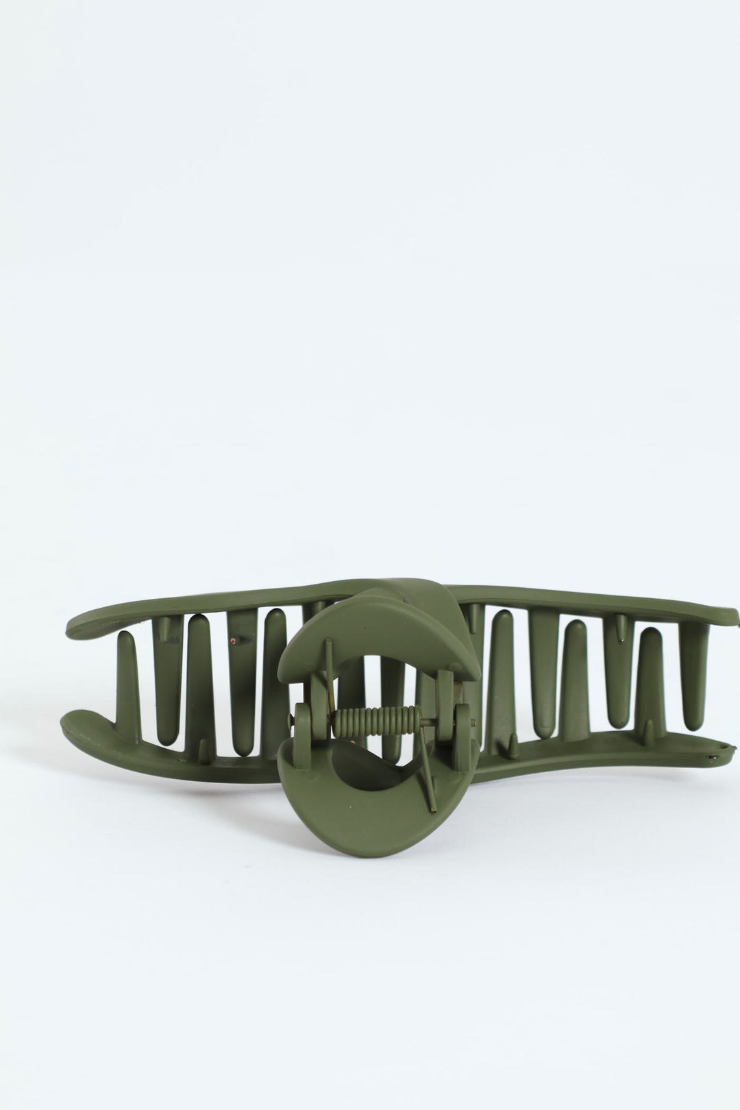 Matte Hair Clip - Green