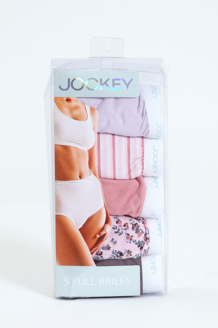 5 Pack Classic Cotton Brief Panties