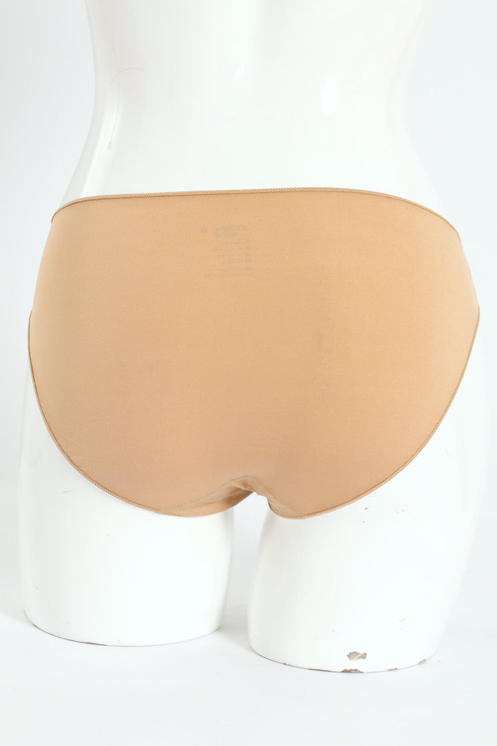 3 Pack Hicut Panties - Beige/Blue/Navy