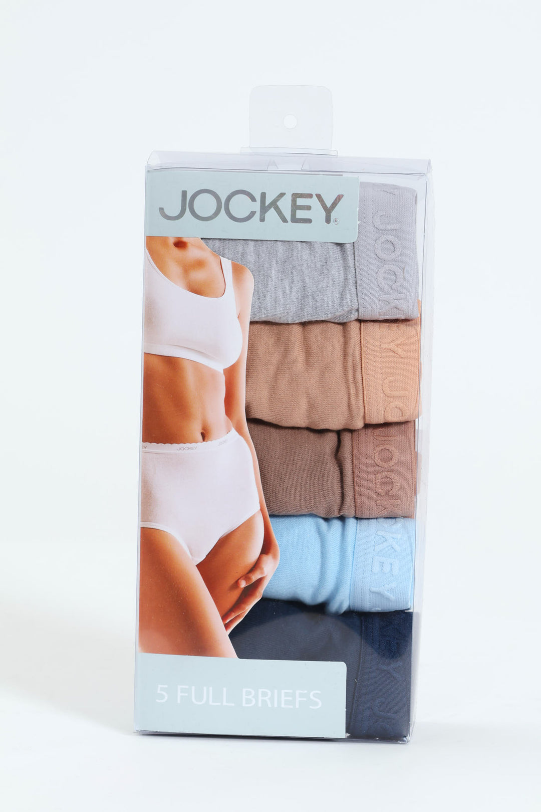 5 Pack Cotton Plain Brief Panties