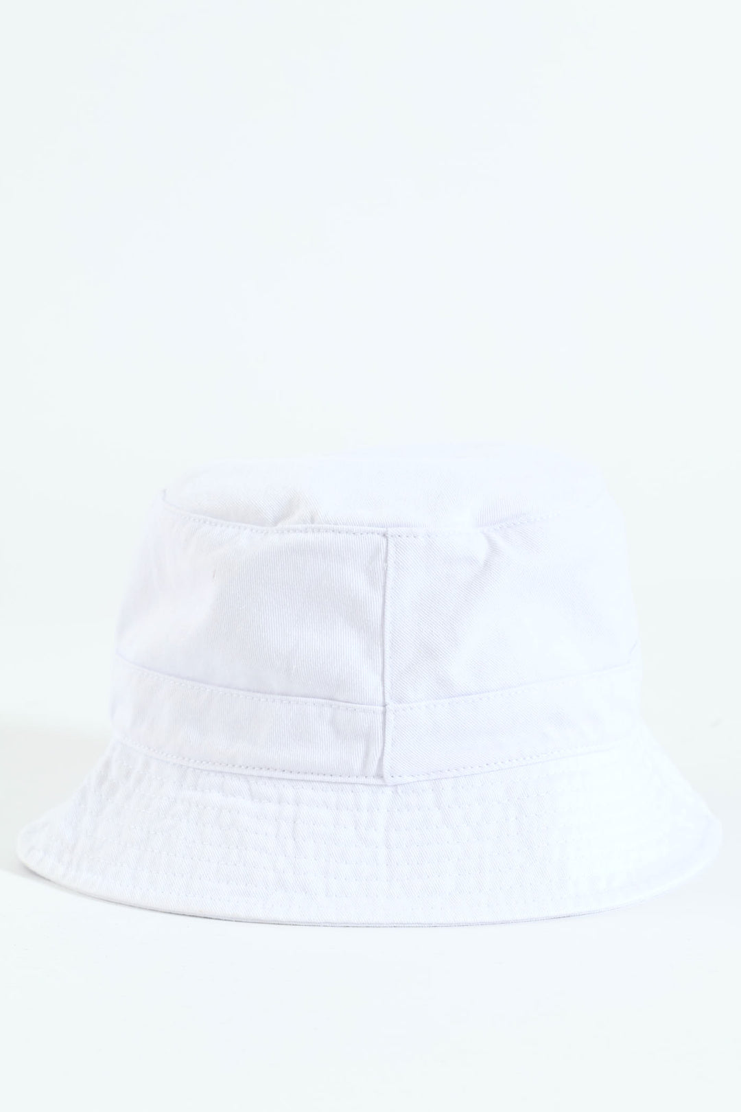 Classic Twill Bucket Hat - White