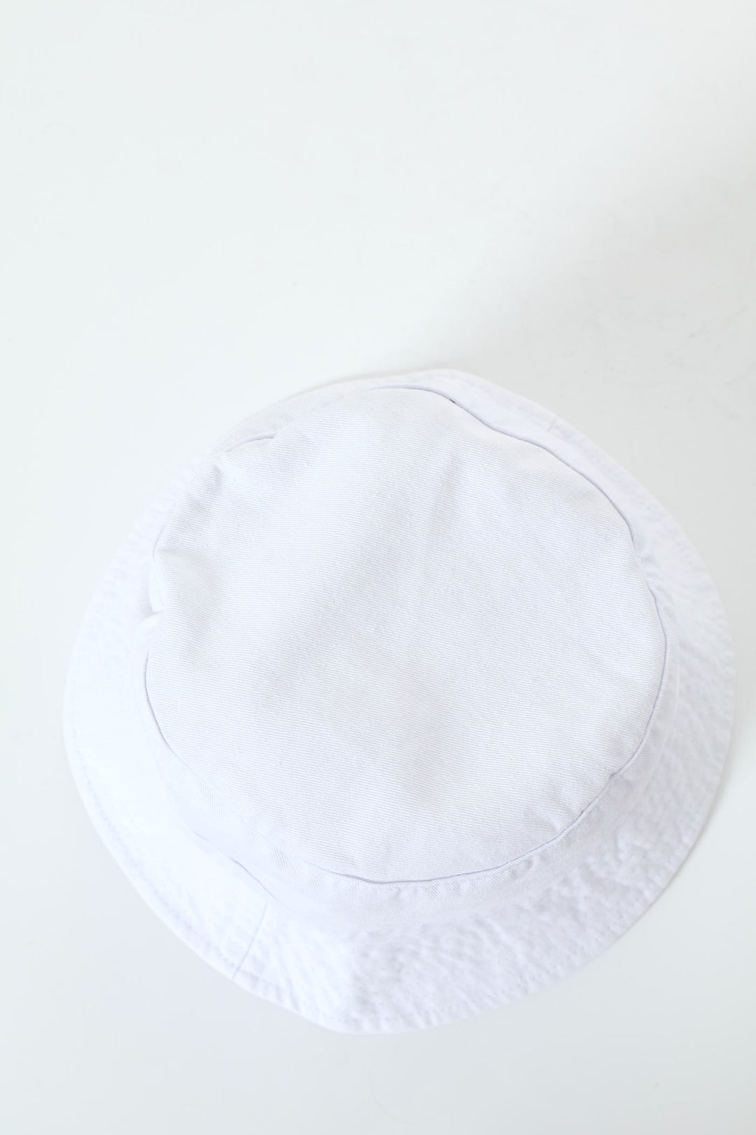 Classic Twill Bucket Hat - White