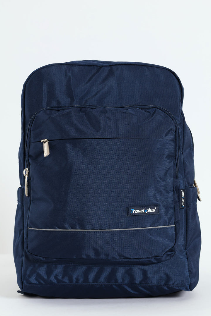 Front Pocket Backpack - Navy