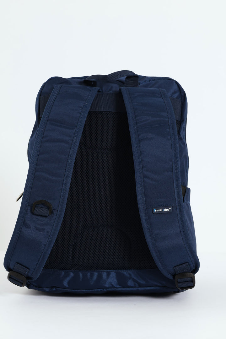 Front Pocket Backpack - Navy