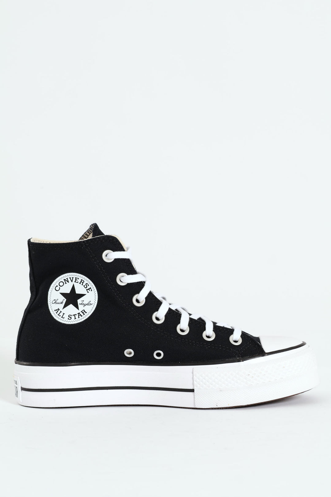 Chuck Taylor All Star Platform Canvas Sneaker - Black