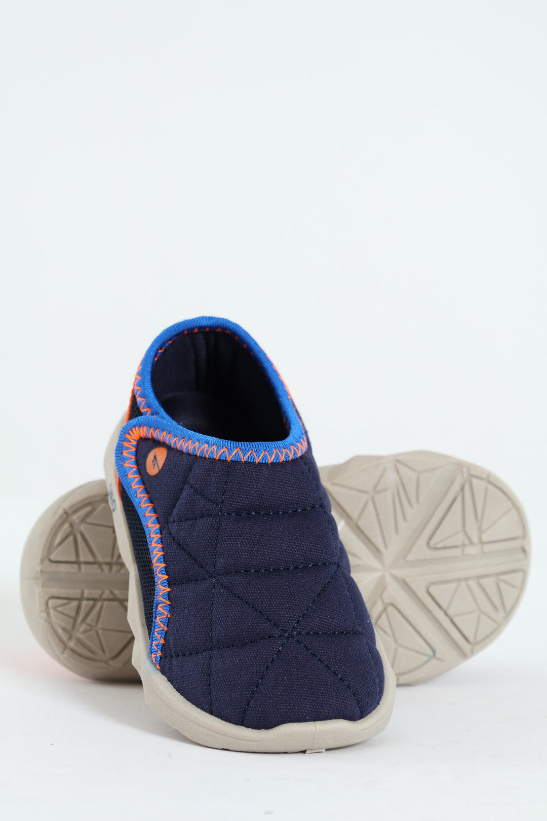 Pre-Boys Geo Lite Velcro Sneaker - Navy