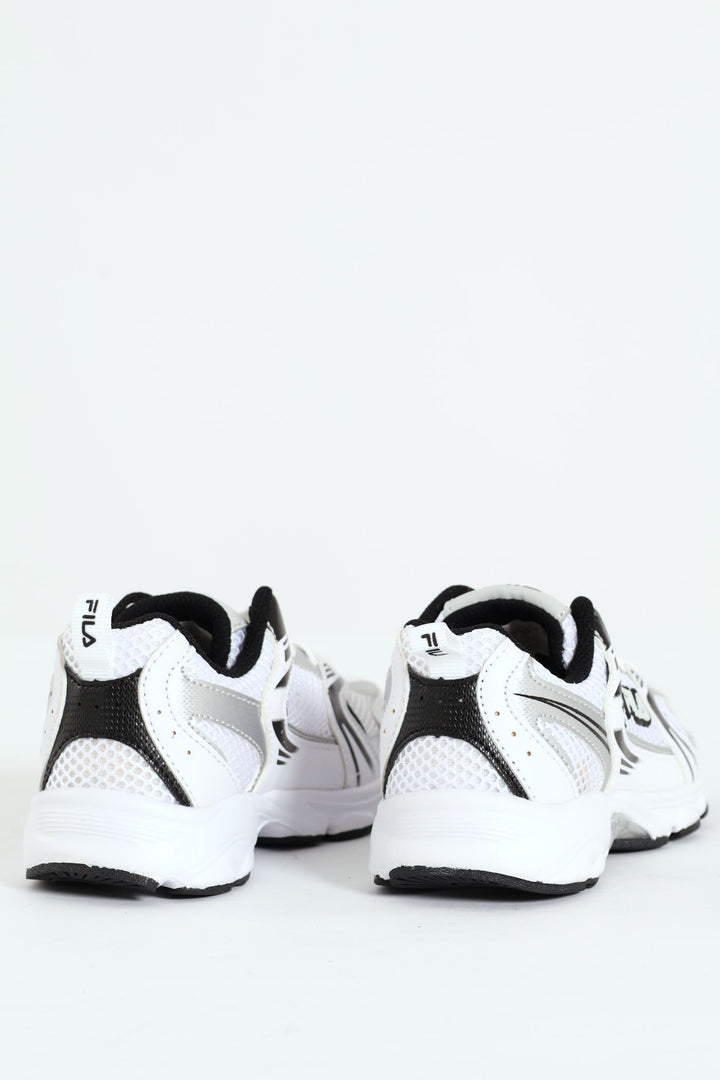 Boys Chip Trainer - White/Black