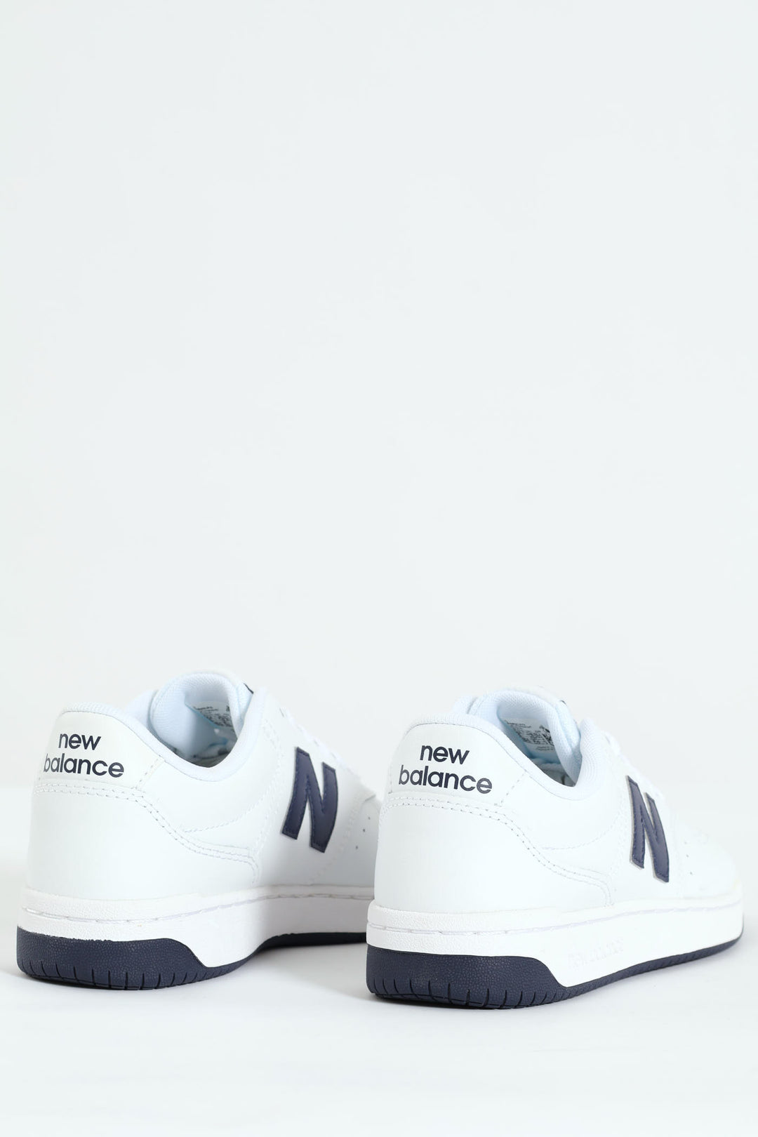 Bb80 V1 Classic Basic Lace Up Sneaker - White/Navy