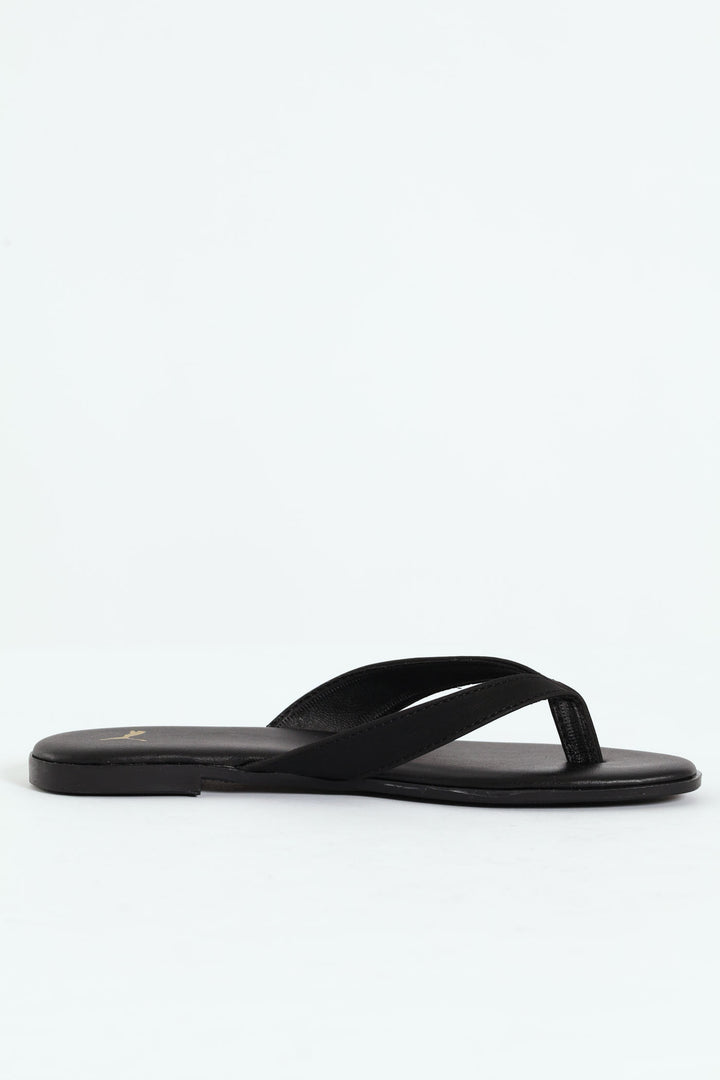 Stylecat Shift Nubuck Sandal - Black