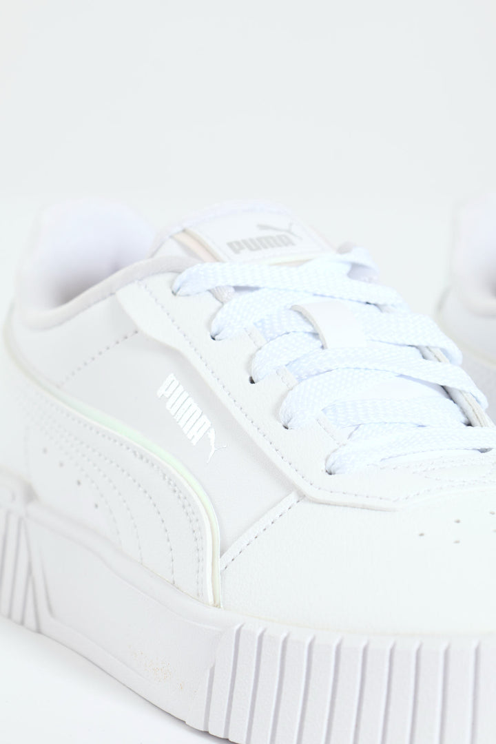 Pre-Girls Carina Holo Sneaker - White