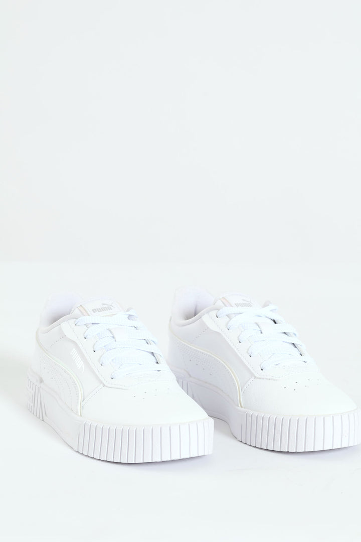 Pre-Girls Carina Holo Sneaker - White