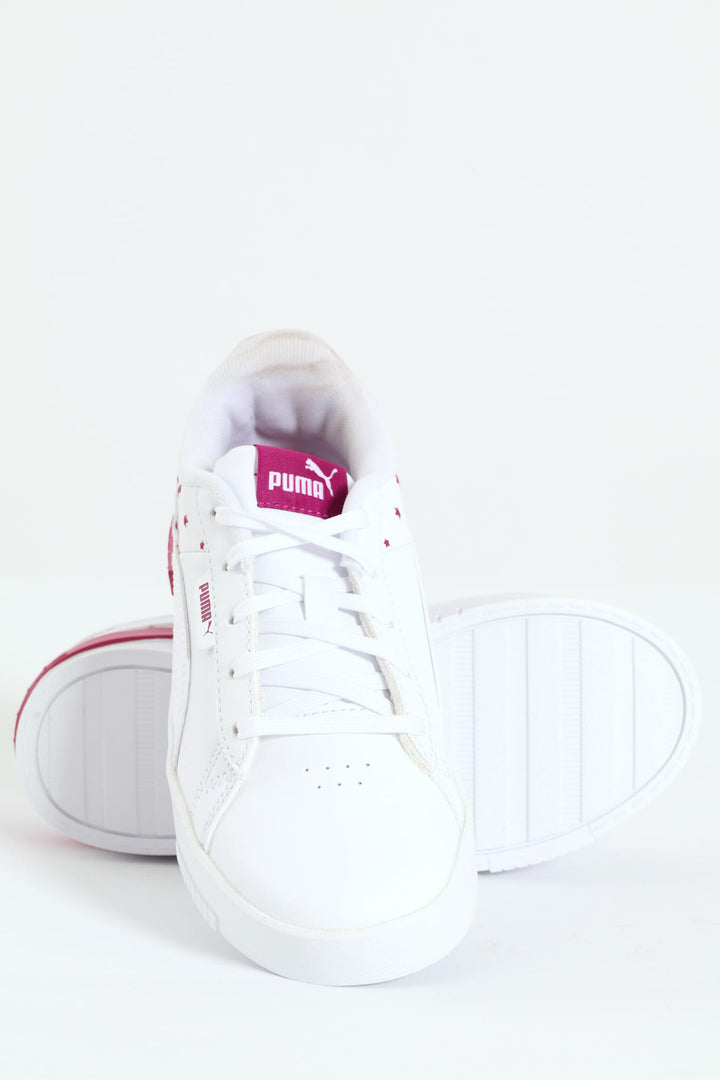 Pre-Girls Jada Stars Sneaker - White