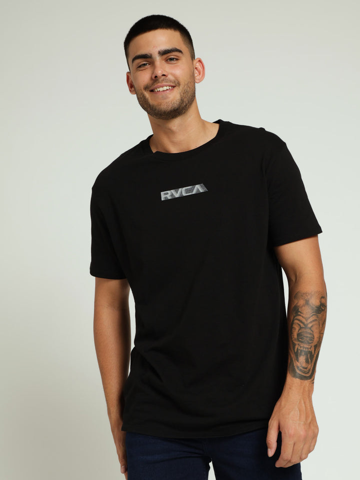 Big Rvca Speed Tee - Black