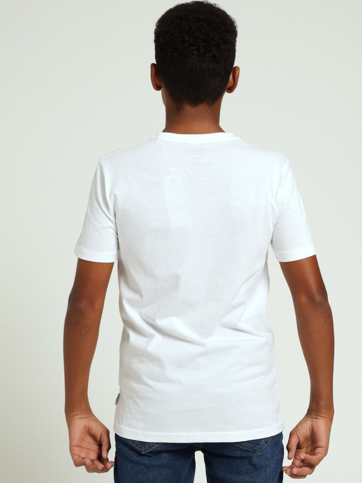 Boys Wesley Tee - White