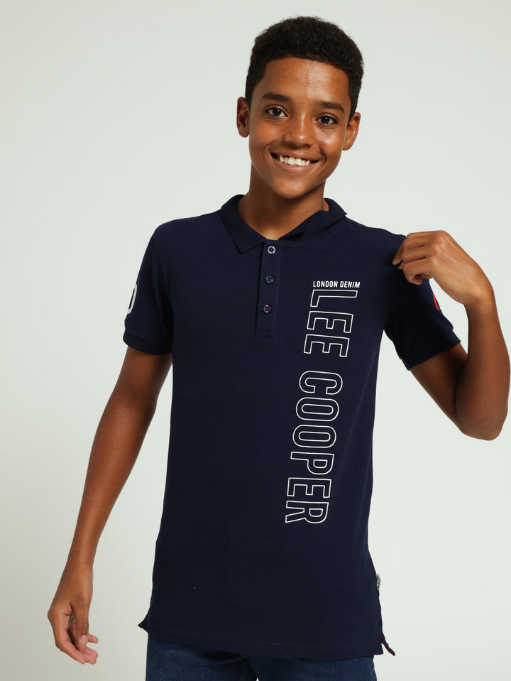 Boys Sam Golfer - Navy