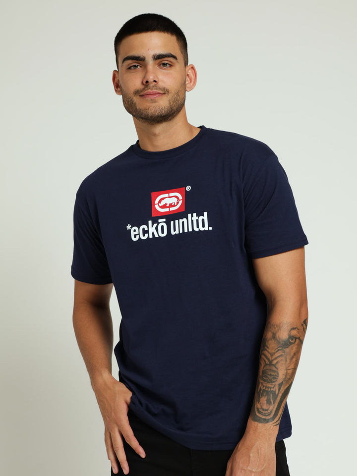 Core Rhino Tee - Navy