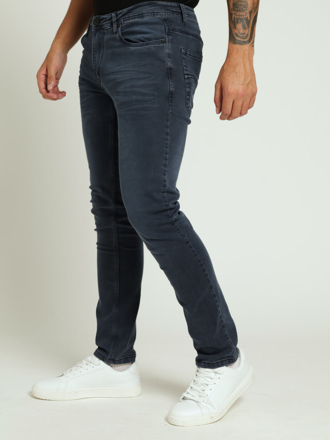 Trooper Slim Denim Jean - Petrol