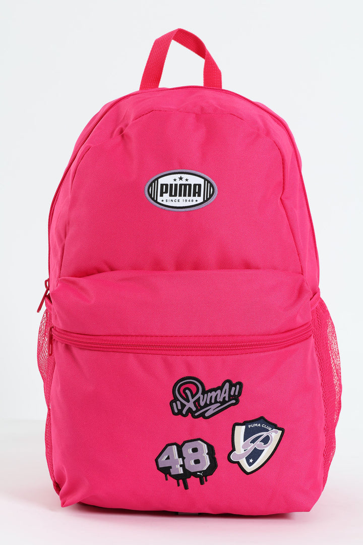 Patch Backpack - Pink