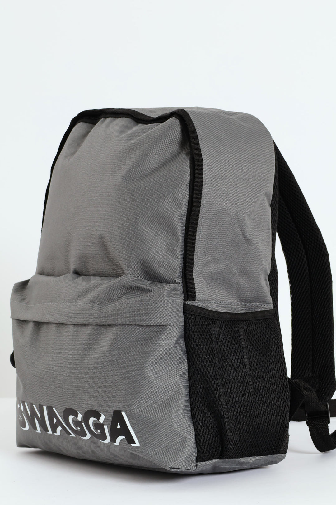 Two Tone Print Backpack - Charcoal