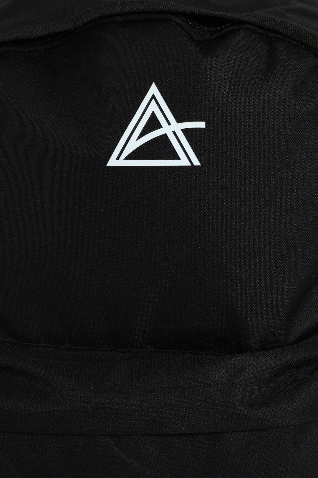 HD Triangle Print Backpack - Black