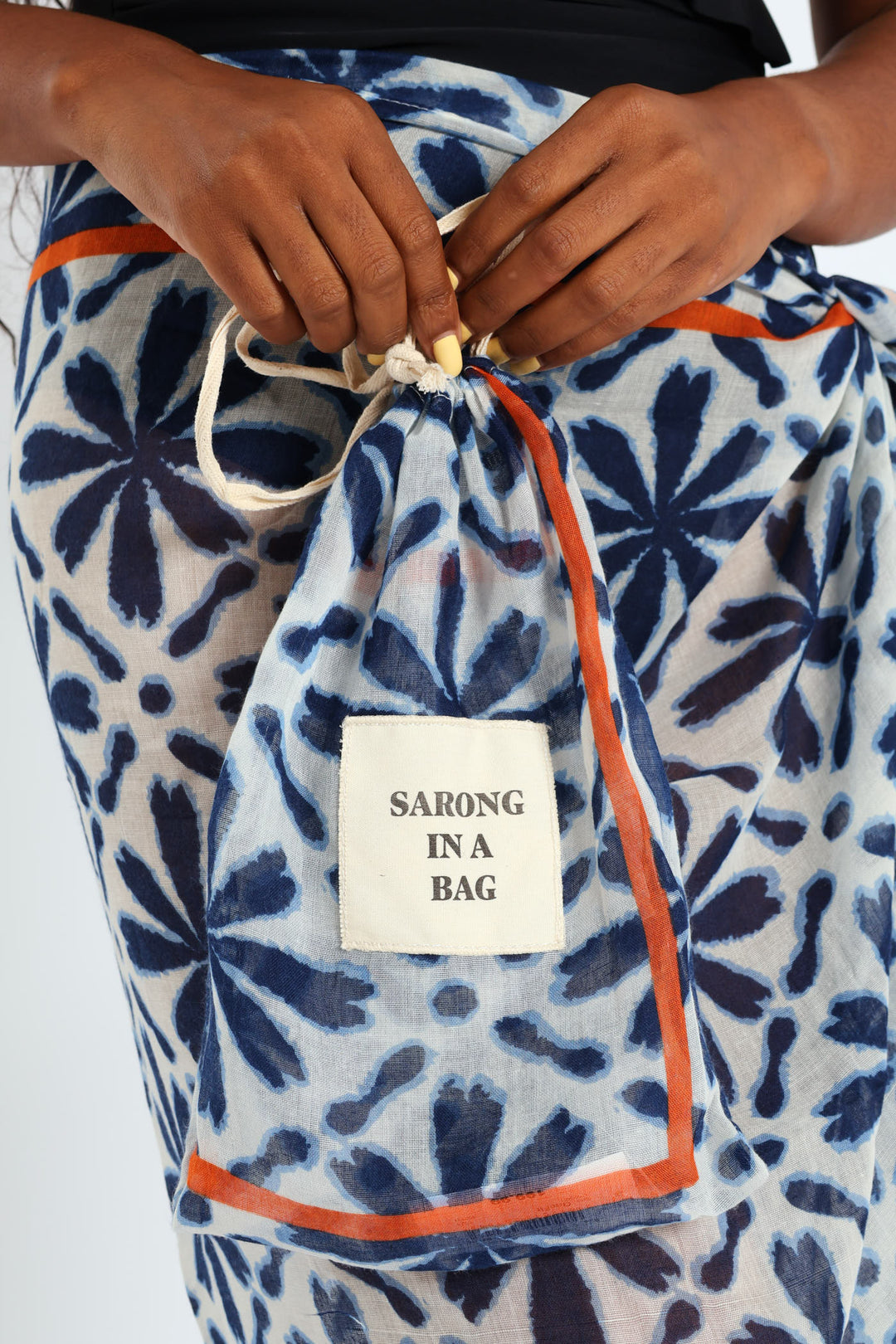 Sarong In A Bag - Blue