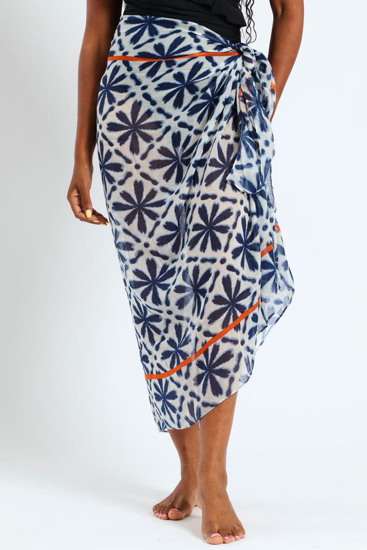 Sarong In A Bag - Blue