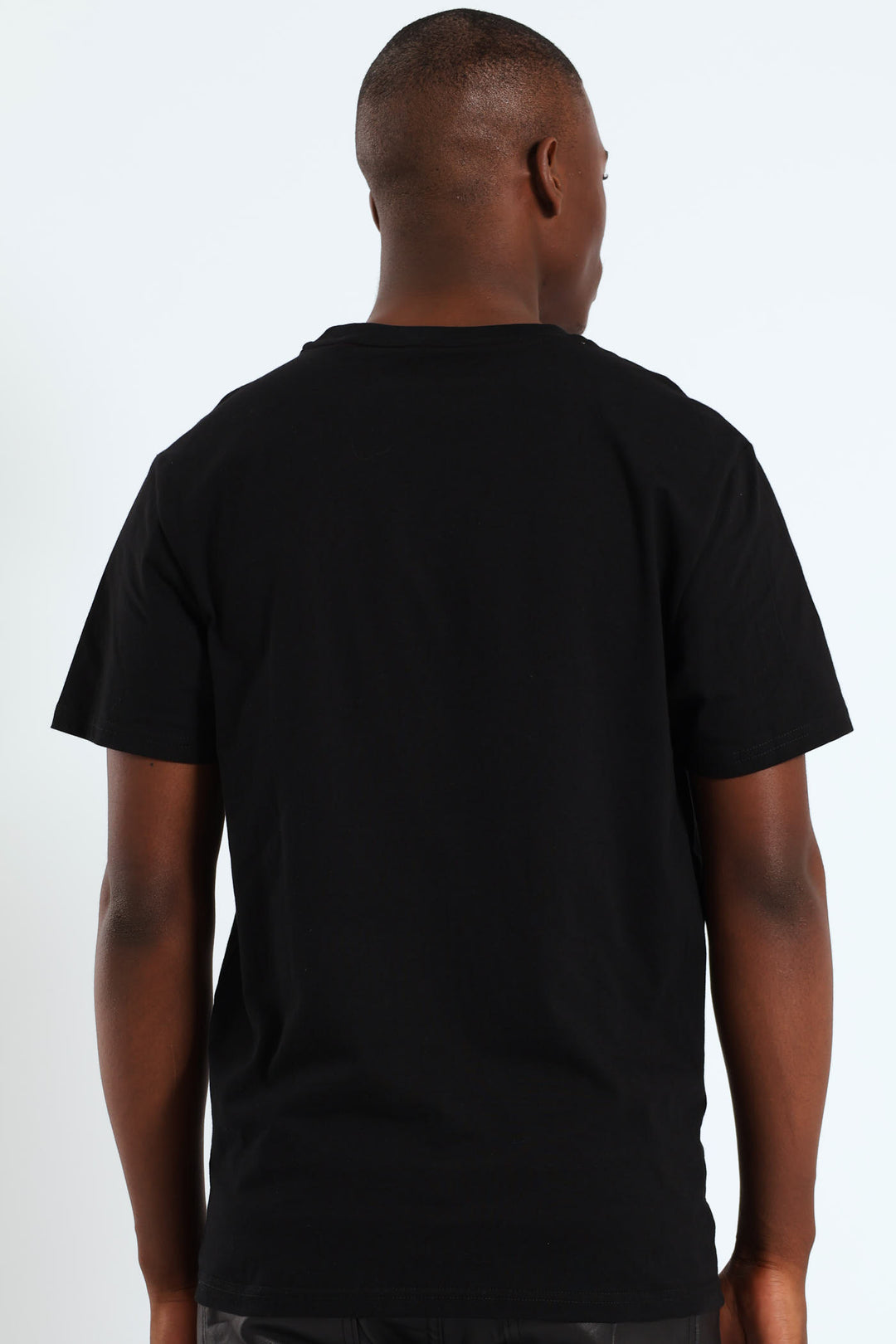 Embroidery Logo  Tee - Black