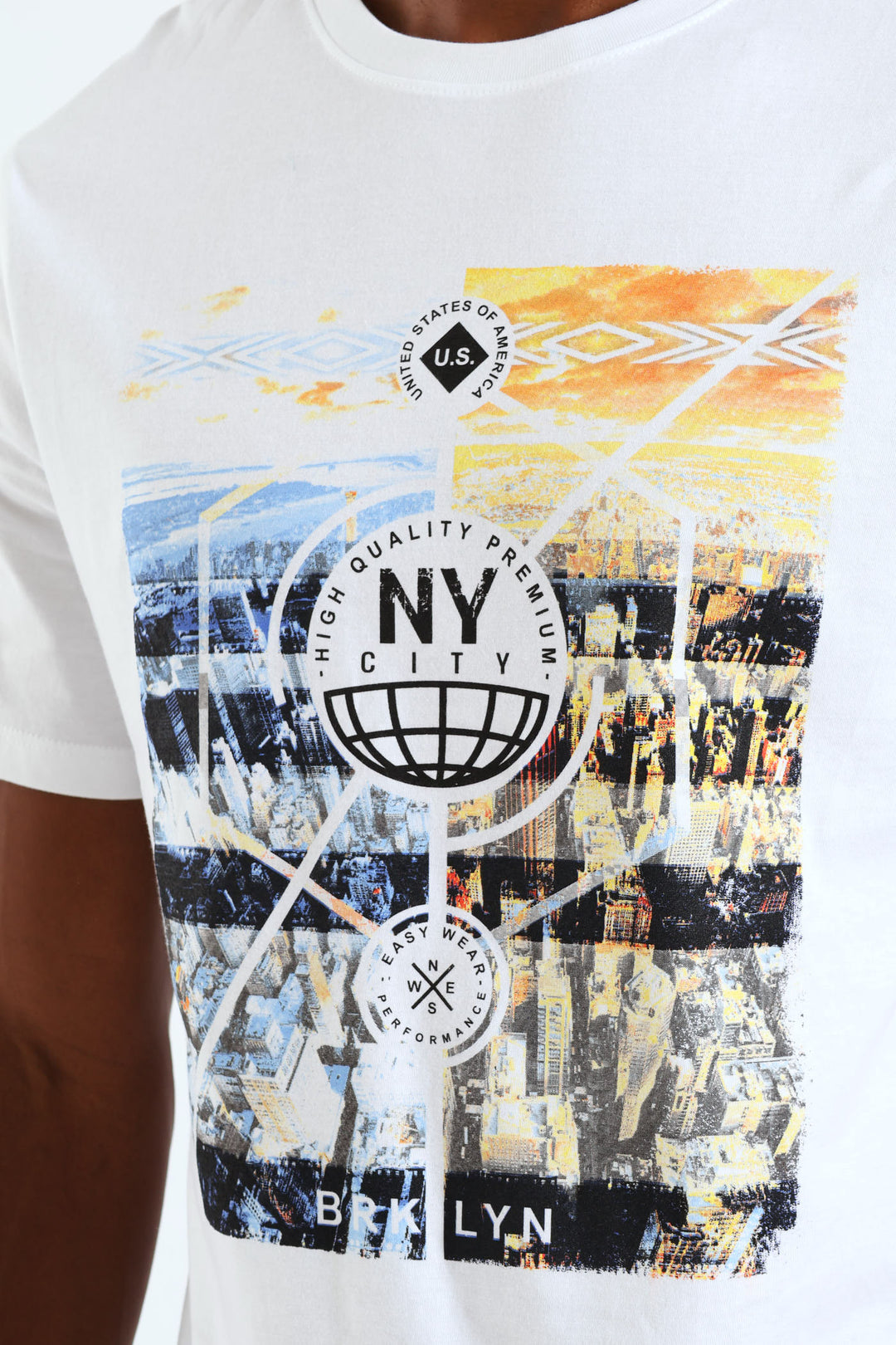 New York City Photo Tee - White