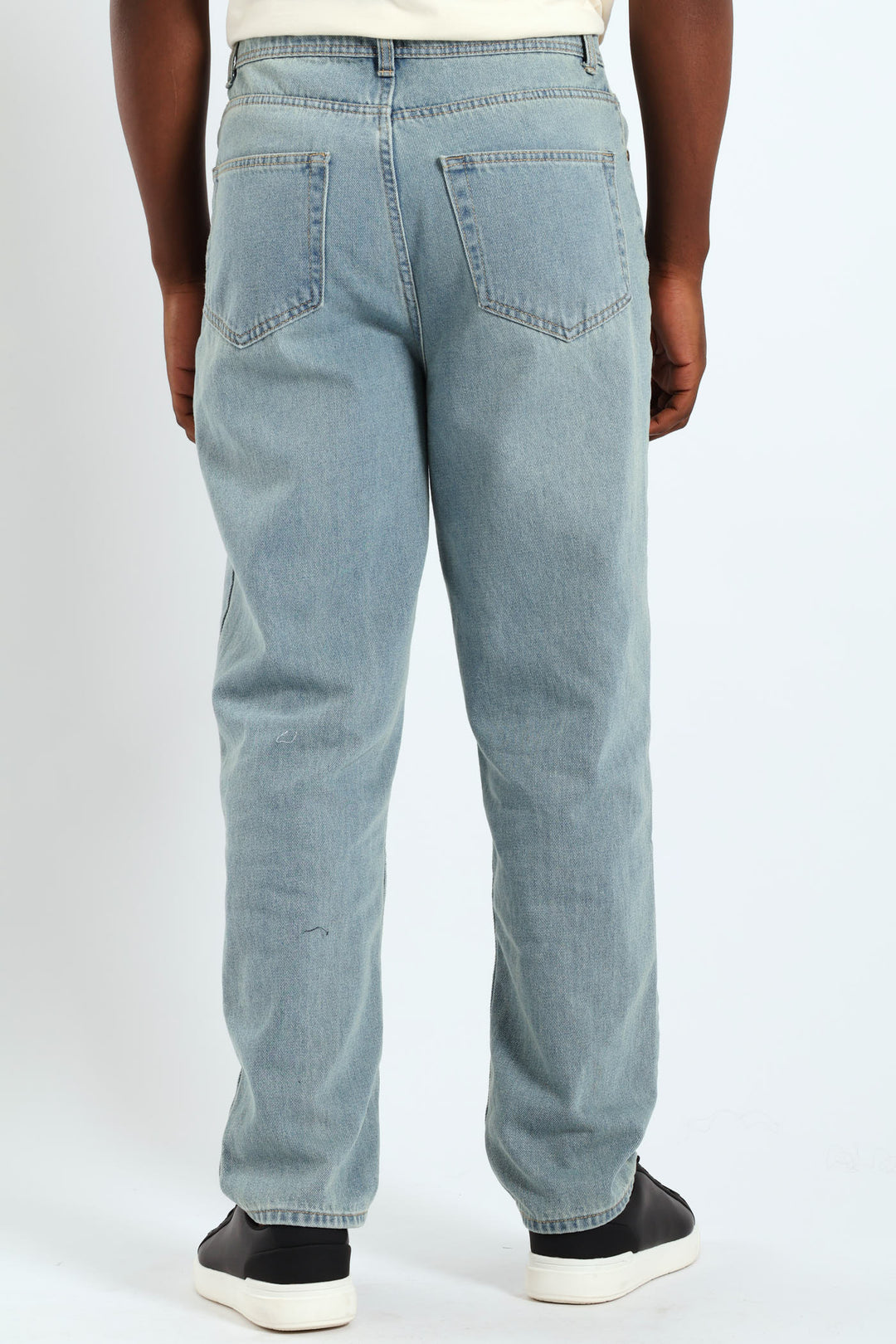 Straight Vintage Denim Jean - Light Wash