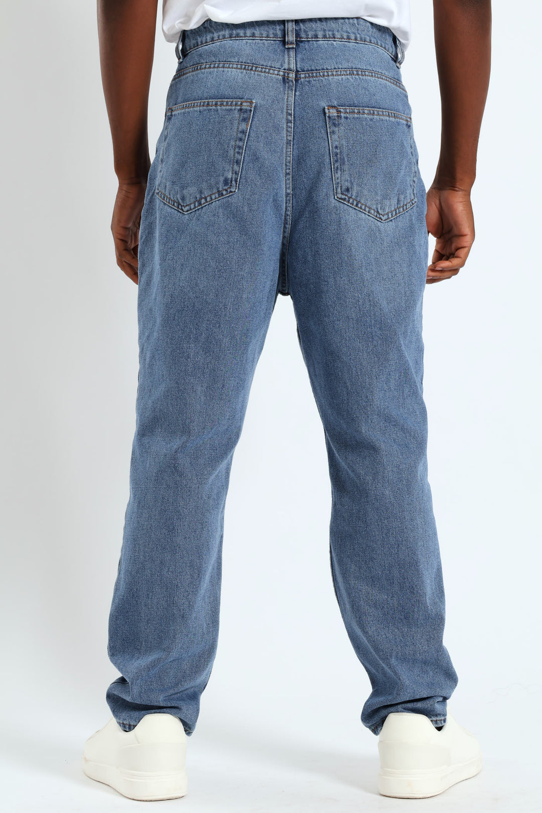 Loose Denim Jean - Light Wash