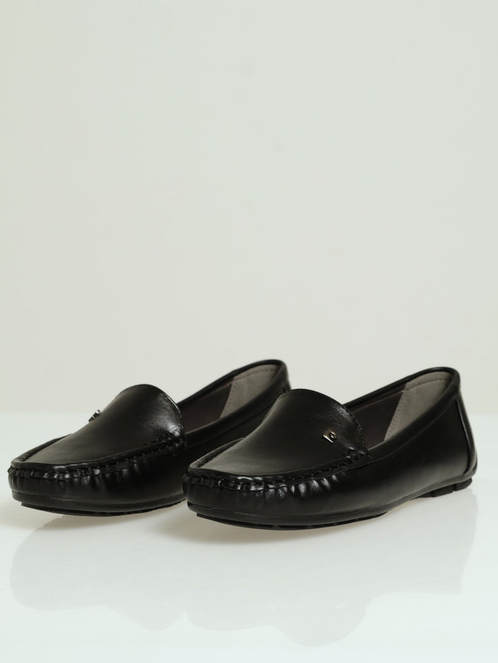 Comfort Driver Style Loafer - Black/Black