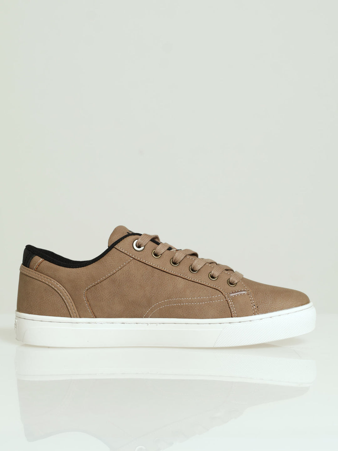 Courtright Panel Lace Up Sneaker - Sand