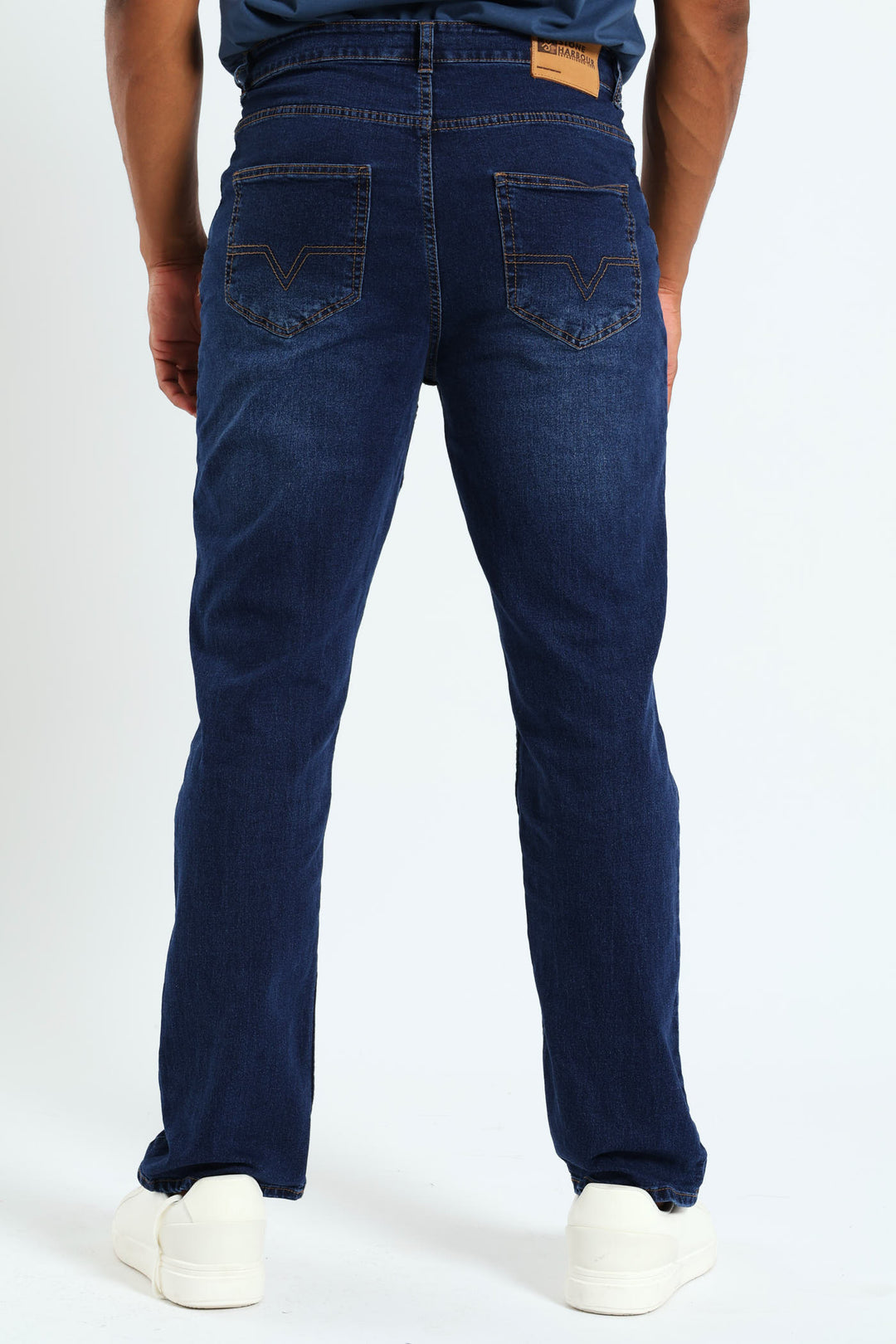 Straight Fit Denim Jean - Dark Wash