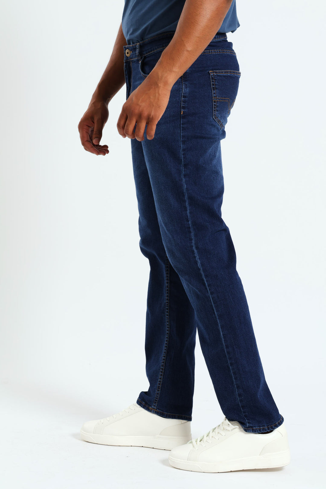 Straight Fit Denim Jean - Dark Wash