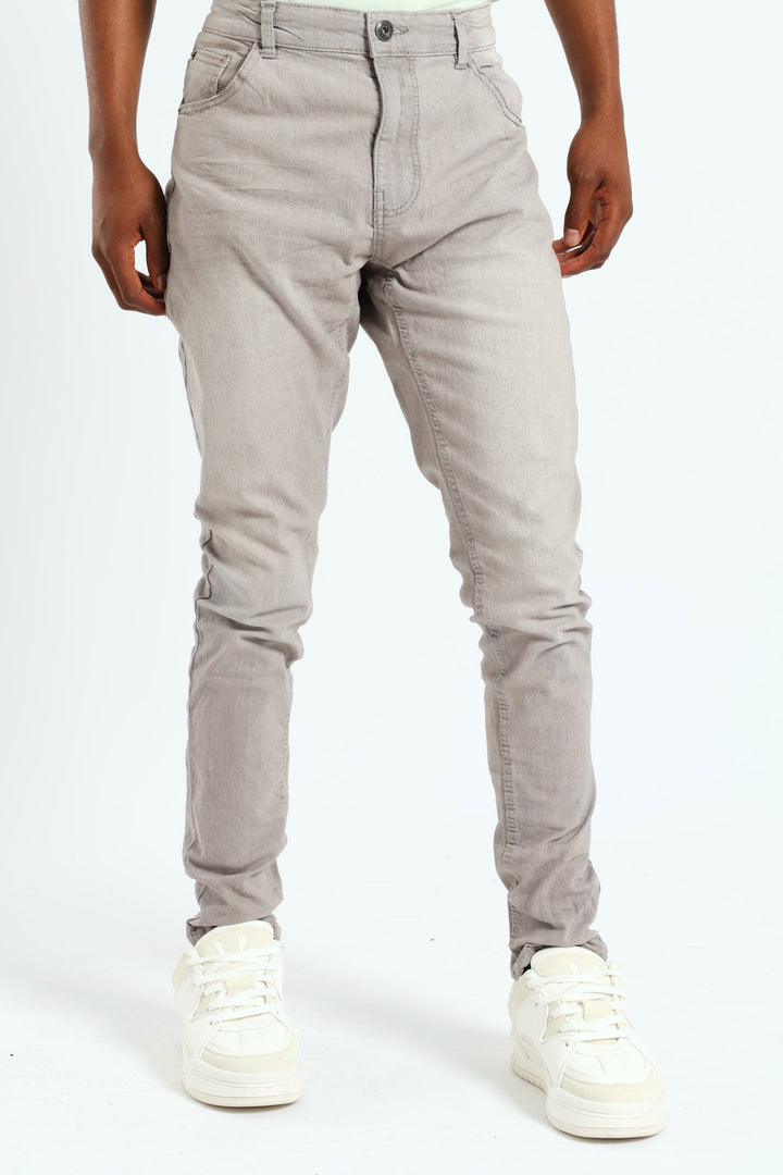 Super Skinny Basic Denim Jean - Light Grey