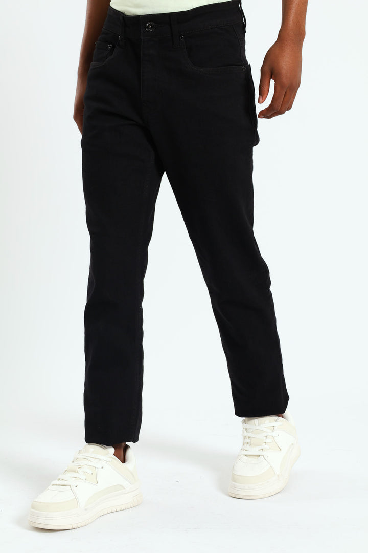 Basic Slim Denim Jean - Black