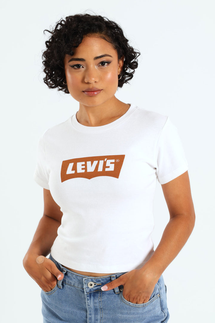 Essential Graphic Sporty Tee - White