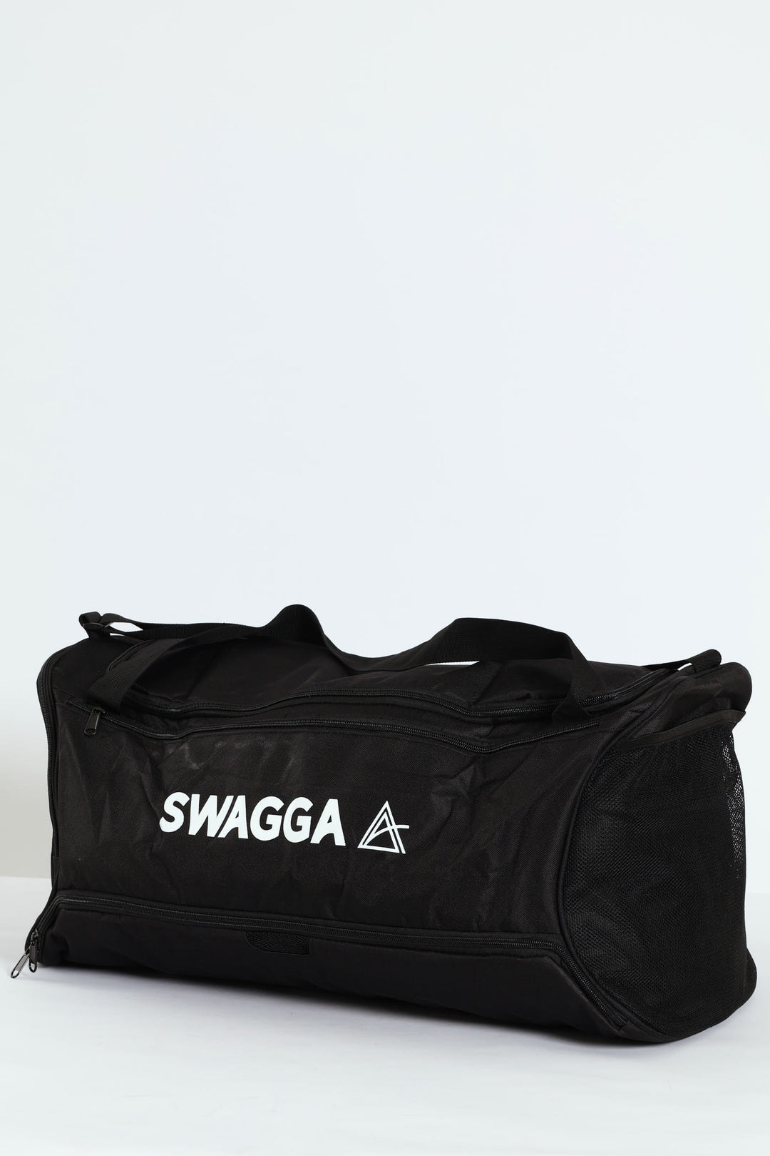 High Density Print Duffel Bag - Black