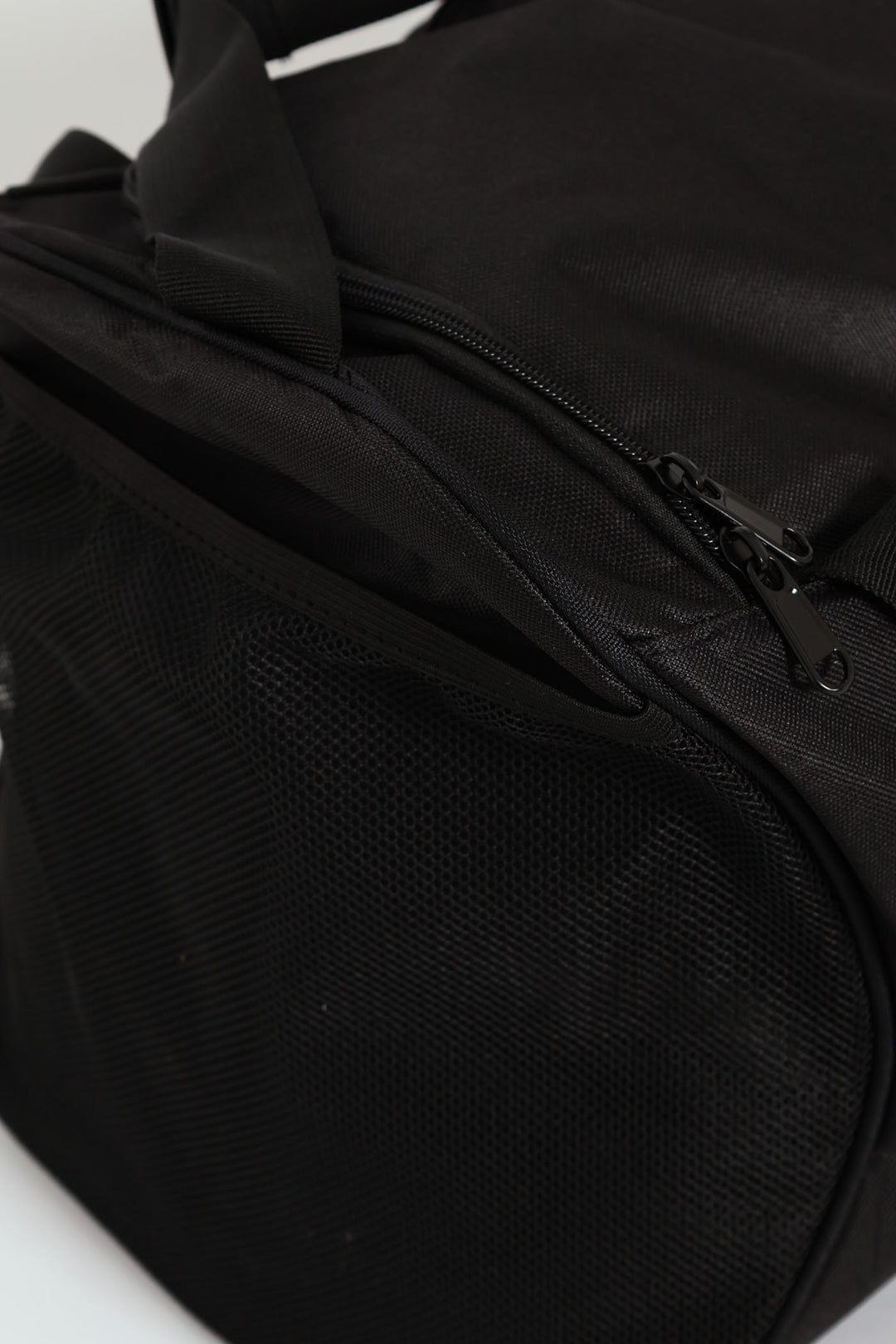 High Density Print Duffel Bag - Black