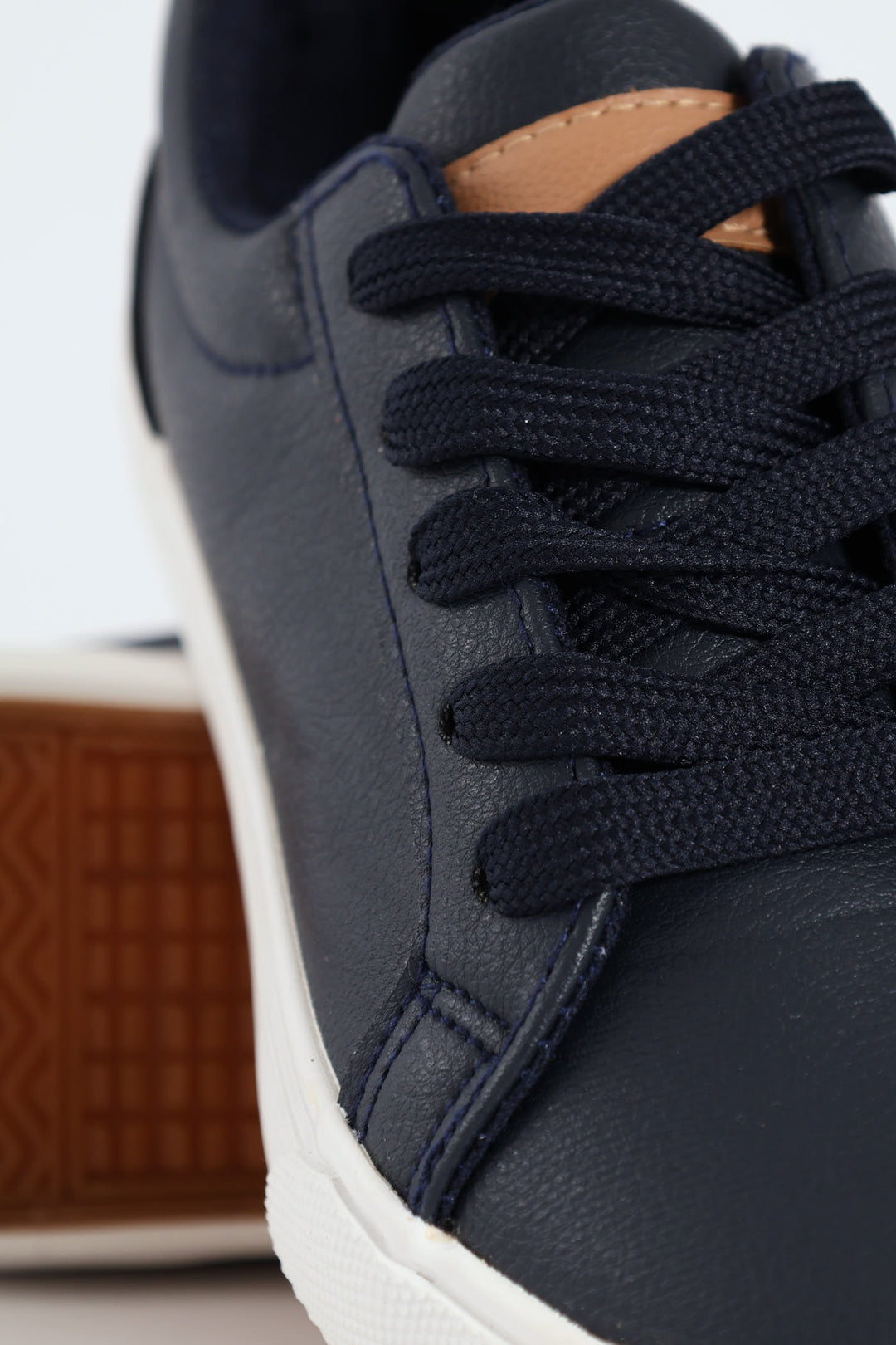 Boys Vulcanised Sneaker - Navy