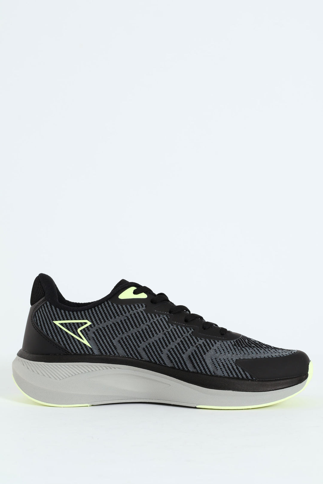 Stride Jacquard Tech Mesh Trainer - Black/Grey