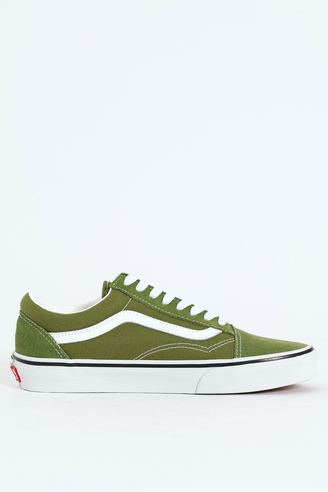 Old Skool Vulcanised Lace Up Sneaker - White/Green