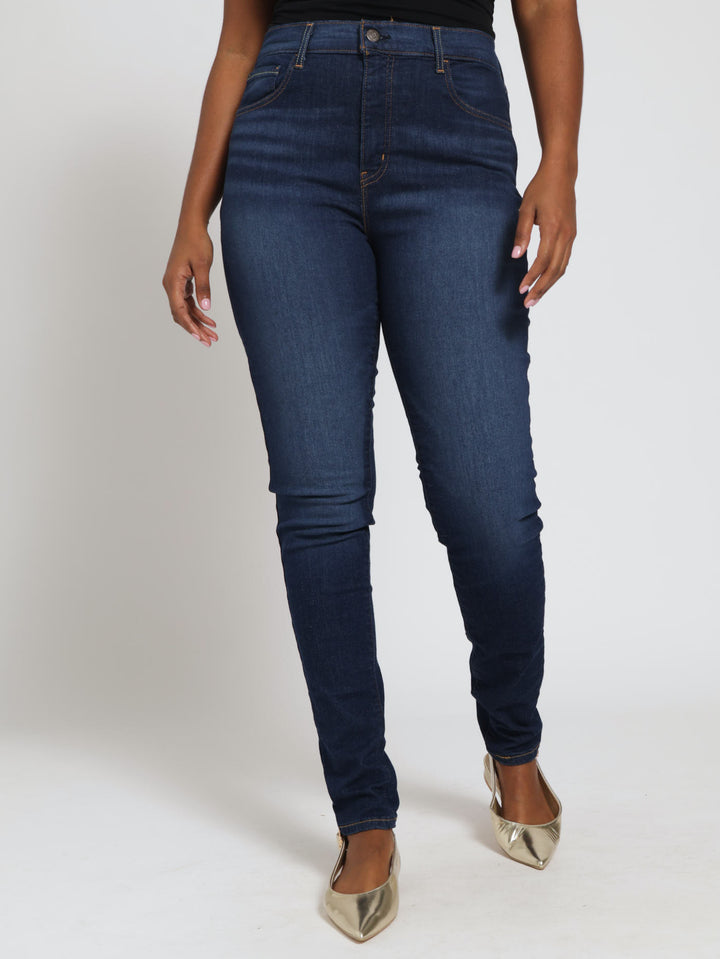 720 Hi-Rise Superskinny I've Got This Denim Jeans - Mid Blue