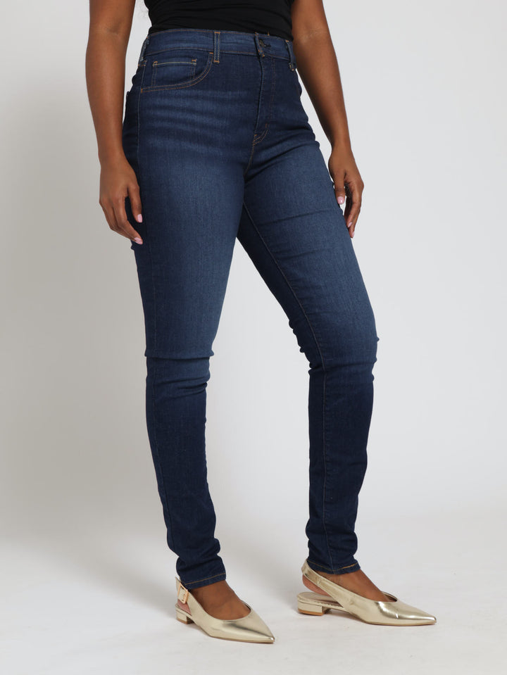 720 Hi-Rise Superskinny I've Got This Denim Jeans - Mid Blue