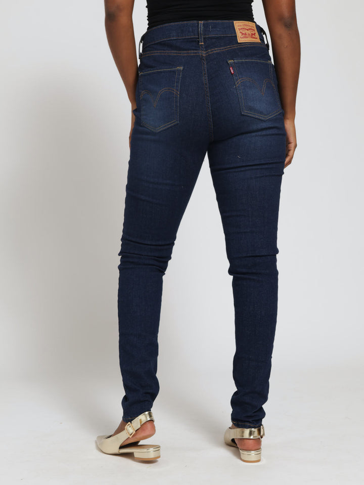 720 Hi-Rise Superskinny I've Got This Denim Jeans - Mid Blue