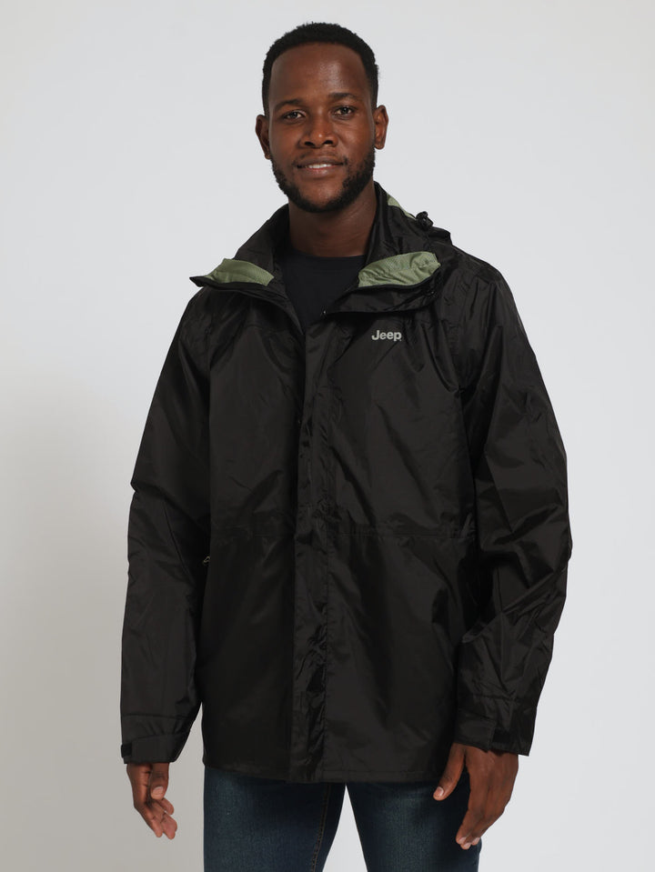 Wrangler Rain Jacket - Black