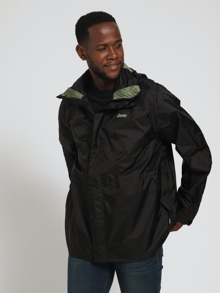 Wrangler Rain Jacket - Black