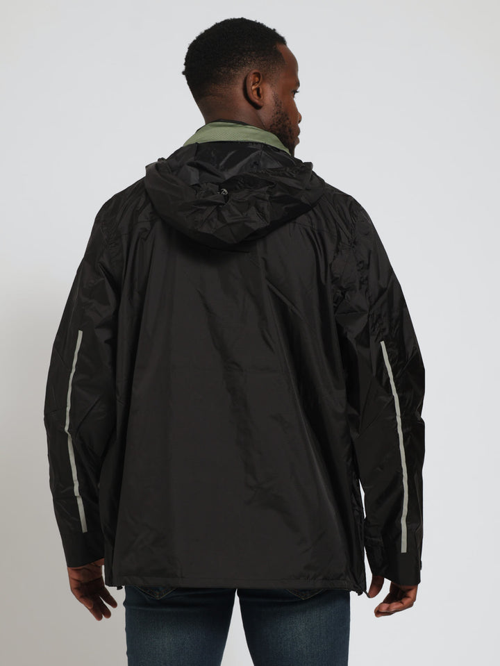 Wrangler Rain Jacket - Black